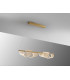 Velas Bar Pendant Ceiling Light Matt Gold 3000K-5