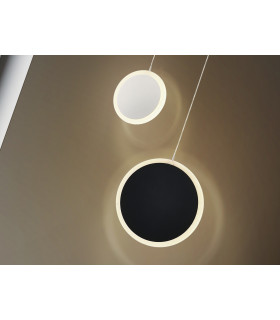 Duo Integrated LED Pendant Ceiling Light White 3000K-2
