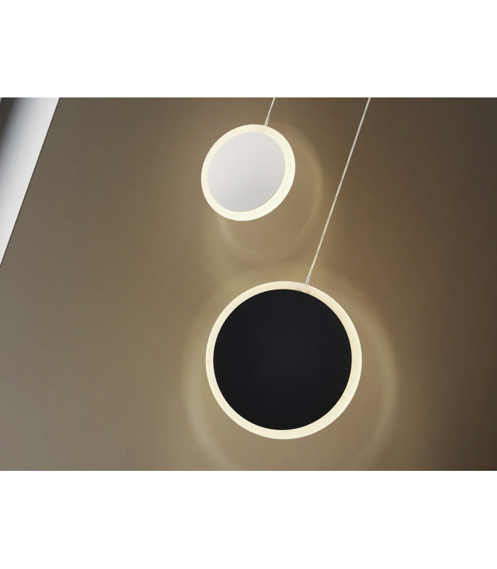 Duo Integrated LED Pendant Ceiling Light White 3000K-2