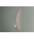 Smile Integrated LED Wall Lamp Matt Black 3000K-5