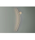 Smile Integrated LED Wall Lamp Matt Black 3000K-7