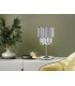 Tiara Glass Table Lamp Chrome G9-1