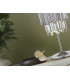 Tiara Glass Table Lamp Chrome G9-3