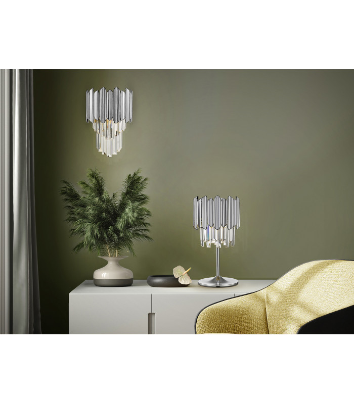 Tiara Wall Lamp Chrome G9-2