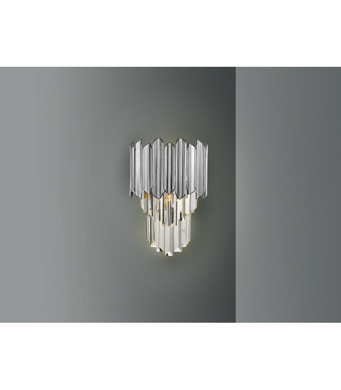 Tiara Wall Lamp Chrome G9-3