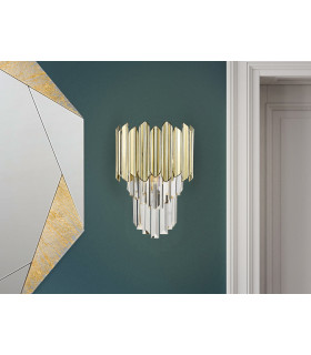 Tiara Wall Lamp Chrome G9-1
