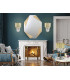 Tiara Wall Lamp Chrome G9-2