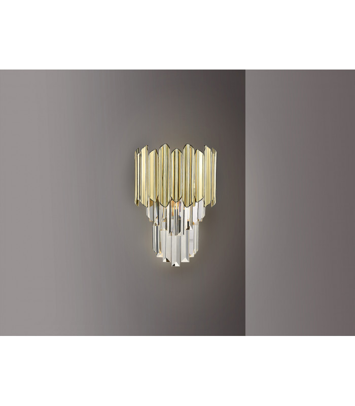 Tiara Wall Lamp Chrome G9-3