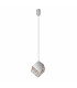 Priscila Integrated LED Pendant Ceiling Light Chrome Textured G9-1