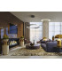 Altair Integrated LED Pendant Ceiling Light Matt Black 4000K-2