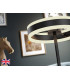 Helia Integrated LED Table Lamp Matt Black 3000K-3