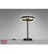 Helia Integrated LED Table Lamp Matt Black 3000K-4
