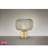 Osiris Globe Table Lamp Gold Paint E27-4