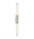 Pylon 2 Light Wall Sconce Polished Nickel