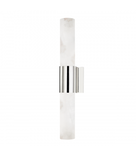 Barkley 2 Light Wall Sconce Polished Nickel