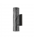 Predock 2 Light Wall Sconce Black Brass-1