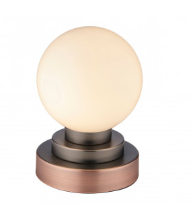 Pax Globe Table Lamp Matt Antique Copper-1