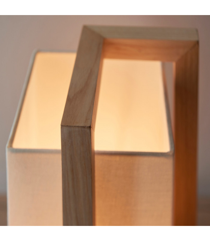 Atticus Table Lamp Ash Wood-5