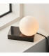 Zeus Globe Table Lamp Black Marble-3