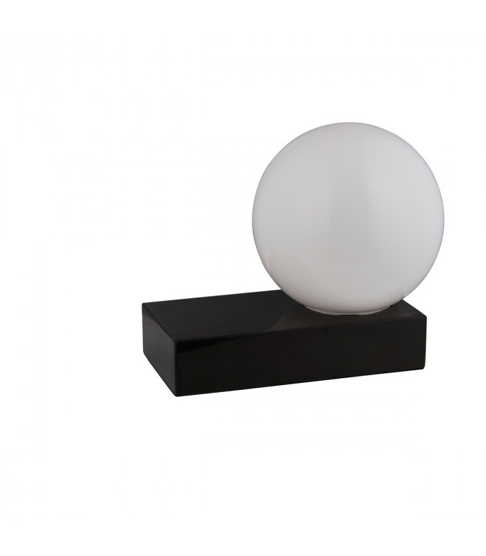 Zeus Globe Table Lamp Black Marble-7