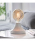 Quay Contemporary Table Lamp Gloss White Glaze-4
