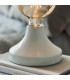 Quay Contemporary Table Lamp Gloss White Glaze-6