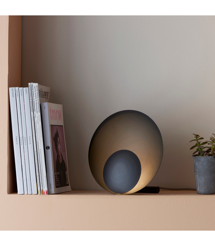 Aurelio Integrated LED Warm White Table Lamp Matt Black-2