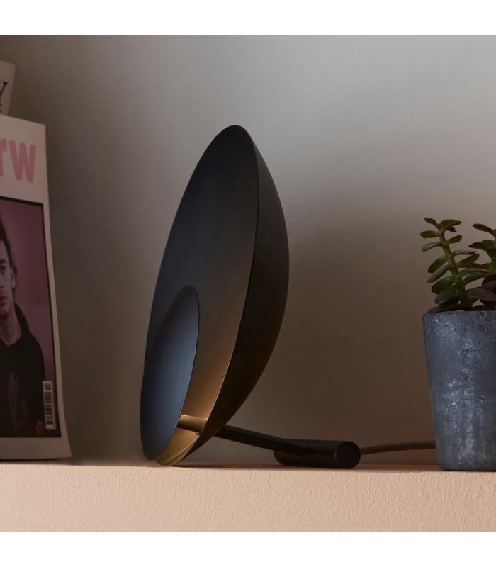 Aurelio Integrated LED Warm White Table Lamp Matt Black-5
