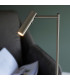 Dedicated LED Reader Task Floor Lamp Satin Nickel-3