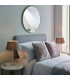 Adelie & Freya Base & Shade Table Lamp Clear Crystal Glass Bright Nickel Plate & Charcoal Silk-3