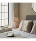 Adelie & Freya Base & Shade Table Lamp Clear Crystal Glass & Silver Silk-3