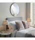 Adelie & Freya Base & Shade Table Lamp Clear Crystal Glass & Silver Silk-4