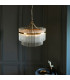 Marietta 5 Light Multi Arm Lamp Ceiling Pendant Antique Brass-4