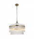 Marietta 5 Light Multi Arm Lamp Ceiling Pendant Antique Brass-8