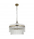 Marietta 5 Light Multi Arm Lamp Ceiling Pendant Antique Brass-10