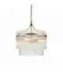 Marietta 3 Light Multi Arm Lamp Ceiling Pendant Antique Brass-1