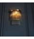 Marietta Glass Wall Lamp Antique Brass-6