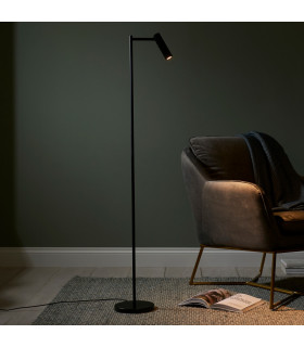 Dedicated LED Reader Task Floor Lamp Matt Black-2
