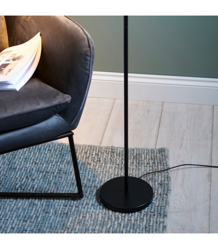 Dedicated LED Reader Task Floor Lamp Matt Black-6