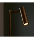 Dedicated LED Reader Task Floor Lamp Warm Brass-5