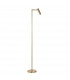 Dedicated LED Reader Task Floor Lamp Warm Brass-8
