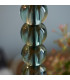 Adelie & Freya Base & Shade Table Lamp Grey Green Tinted Crystal Glass & Silver Satin Silk-3