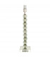 Adelie & Cici Base & Shade Table Lamp Grey Green Tinted Crystal Glass & Grey Fabric-7
