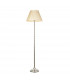 Suki & Chatsworth Base & Shade Floor Lamp Bright Nickel Plate & Ivory Silk-8