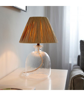 Lyra Base Only Table Lamp Textured Glass-2