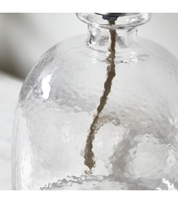 Lyra Base Only Table Lamp Textured Glass-6