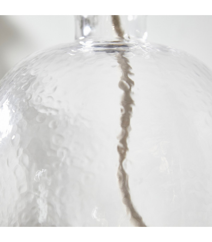 Lyra Base Only Table Lamp Textured Glass-7