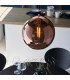 Boli Dome Ceiling Pendant Copper Mirrored Glass-4