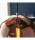 Boli Dome Ceiling Pendant Copper Mirrored Glass-5