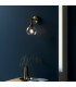 Allegra Glass Shade Wall Lamp with Shade Antique Brass-4